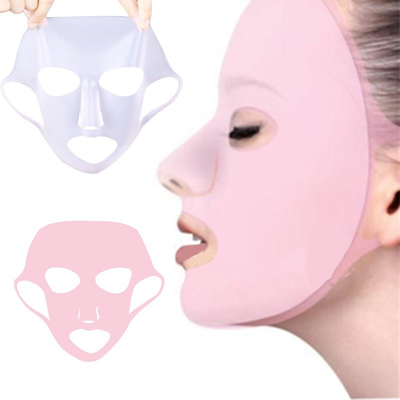 Siliconen gezichtsmasker